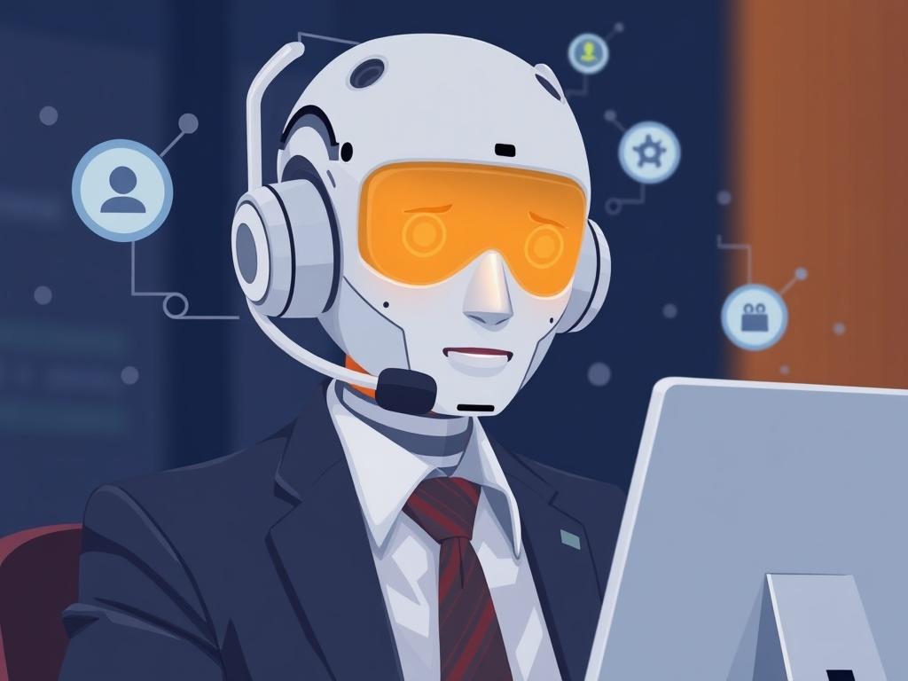 A manager turns to AI to write a script for cold calls.фото